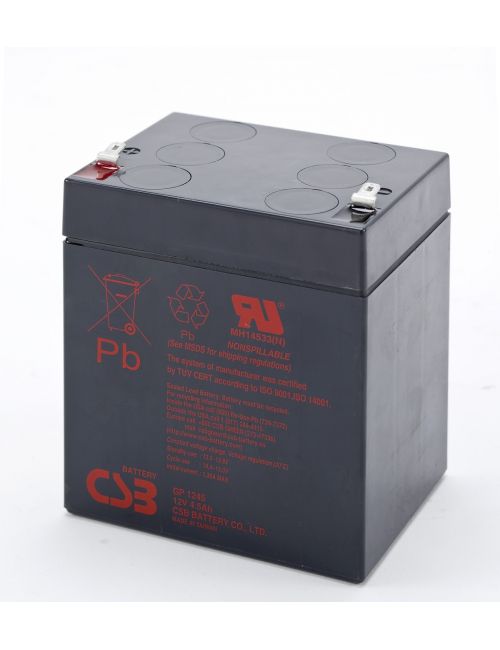 Batería para alarma 12V 4,5Ah CSB serie GP - 1