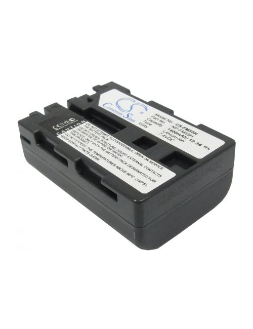 Batería para Sony DSLR-A100. NP-FM55H compatible 7,4V 1400mAh Li-Ion - 2