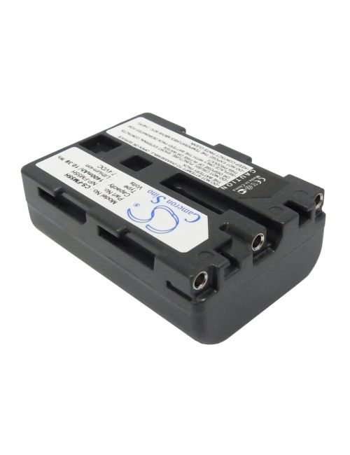 Batería para Sony DSLR-A100. NP-FM55H compatible 7,4V 1400mAh Li-Ion - 1