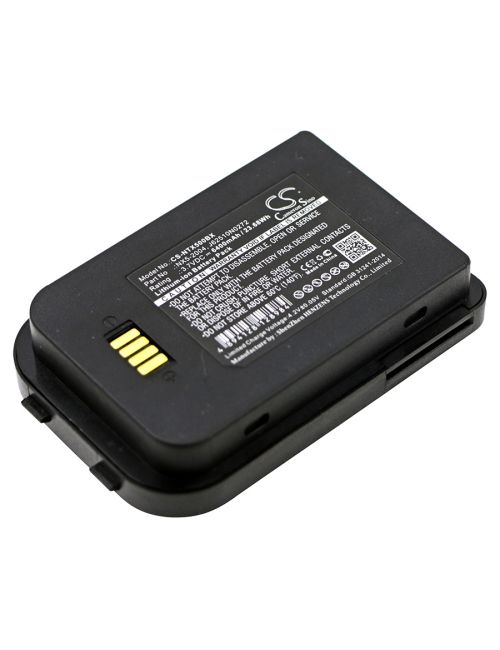 Batería para Handheld Nautiz X5 eTicket. NX5-2004 3,7V 6400mAh - 1