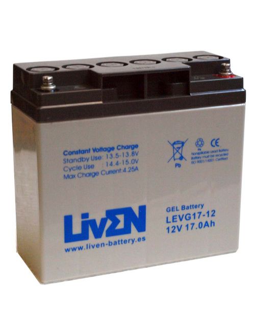 Batería de Gel 12V 17Ah LivEN serie LEVG - 1