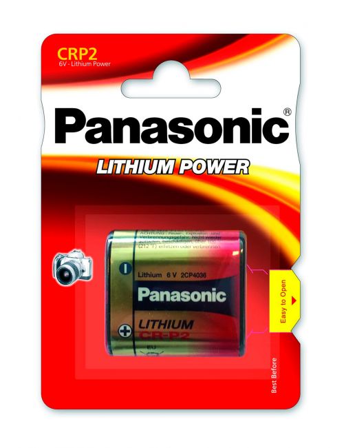 CRP2 pila litio 6V Panasonic (blister 1 unidad) - 2