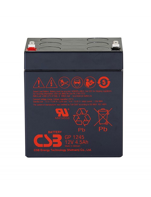 Batería 12V 4,5Ah C20 CSB GP1245 - 1