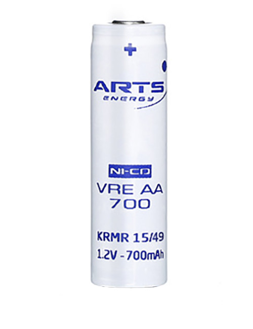 Bateria AA 1,2V 780mAh Ni-Cd ARTS Energy serie VRE - 1