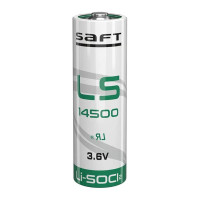 LS14500 pila AA litio (Li-SOCL2) de 3,6V 2,6Ah Saft - SAFT-LS14500 -  -  - 1