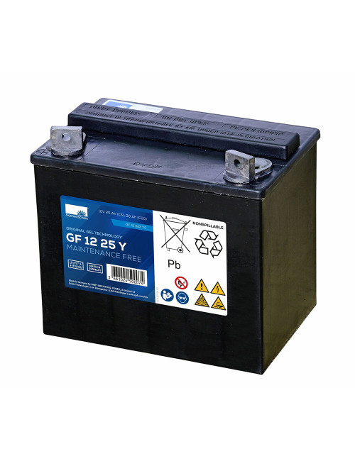 Bateria de gel 12V 28Ah C20/20Hr Sonneschein Dryfit serie GF-Y (A500 cyclic) GF12025YG - 1