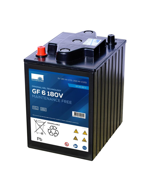 GF 6 180V bateria gel 6V 180Ah C5 Sonneschein Dryfit - 1