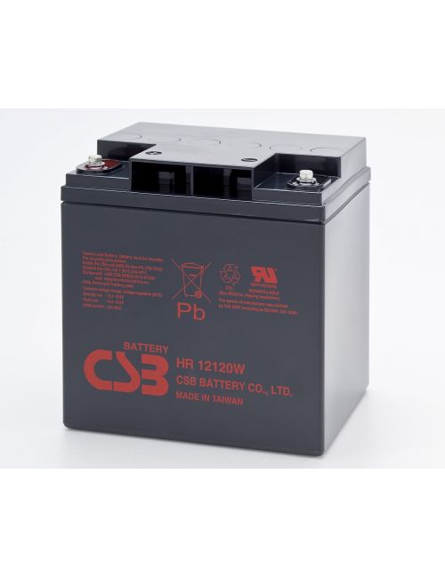 Batería 12V 120W/celda CSB serie HR - 1