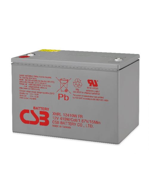 Batería 12V 410W/celda CSB serie XHRL - 1