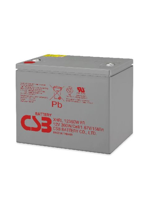 Batería 12V 360W/celda CSB serie XHRL - 1